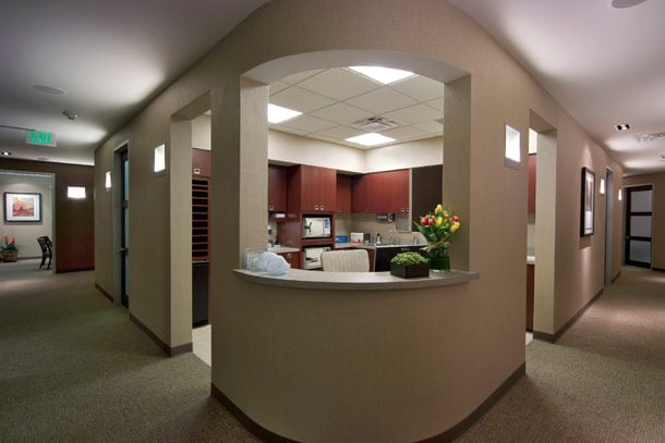 Front desk at {PRACTICE_NAME}
